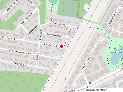 Location of Clinique au Repère at 2074 Rue Chartrand, Mascouche
