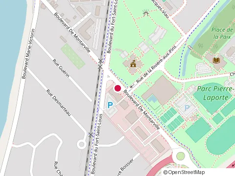Location of Clinique Auditive Boucherville at 100 Boulevard de Montarville, Boucherville