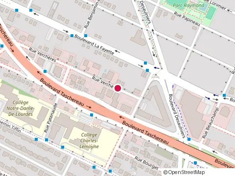 Location of Clinique Auto Longueuil Inc at 880 Rue Verchères, Longueuil