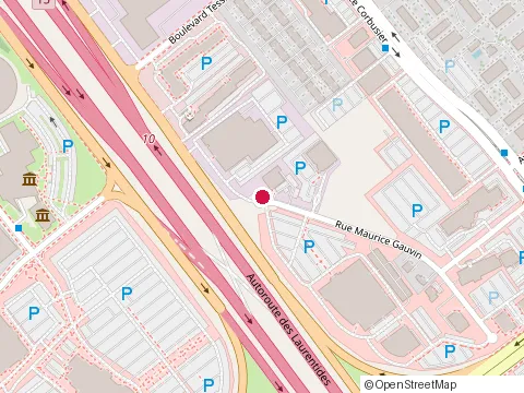 Location of Clinique Beauté Ultime Bu at 1875 Rue Maurice-Gauvin Suite 102, Laval