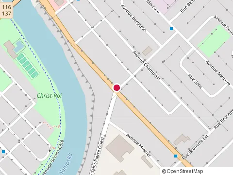 Location of Clinique Bien Etre Enr at 15305 avenue Saint-Louis, Saint-Hyacinthe