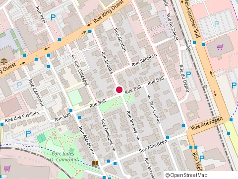 Location of Clinique Brooks at 138 Rue Brooks Bureau 1, Sherbrooke