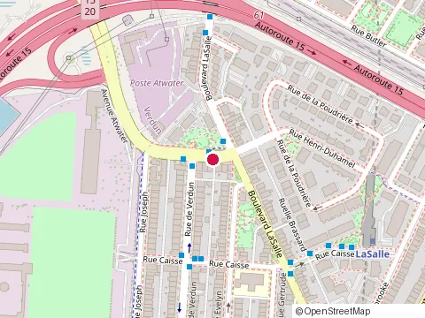 Location of Clinique Capillaire Denise Inc at 637 boulevard Henri Duhamel # 5, Verdun