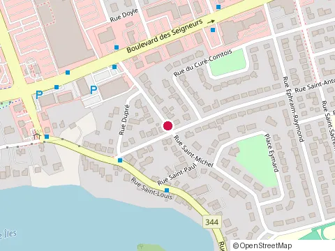 Location of Clinique Chiropractique Ouellette at 933 Rue Saint-Michel, Terrebonne