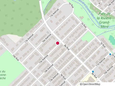 Location of Clinique Chiropratique Dumais at 799 15E Av., Shawinigan