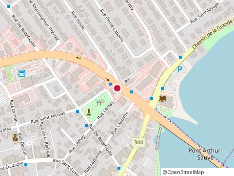 Location of Clinique Chiropratique Kingsbury at 50 Arthur-Sauvé Blvd, Saint-Eustache