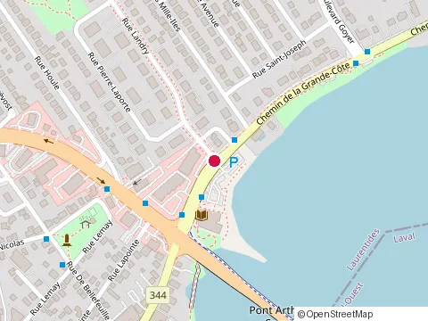 Location of Clinique Chiropratique St-Eustache at 250B Chemin de la Grande-Côte, Saint-Eustache