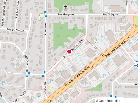 Location of Clinique Cko Inc. at 4378 Rue Sainte-Bernadette, Sherbrooke