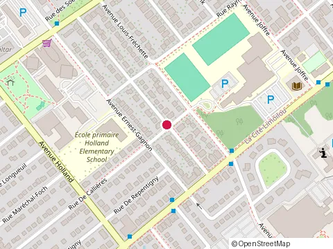 Location of Clinique d'Acupuncture at 935 avenue Sir-Adolphe-Routhier, Québec