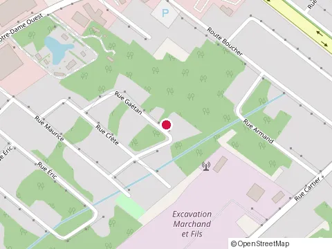 Location of Clinique d'Acupuncture Daniel Letendre at 8 Rue Gaétan, Victoriaville
