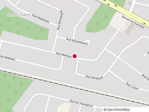 Location of Clinique d'Acupuncture du Saguenay at 357 Rue Malraux, Chicoutimi