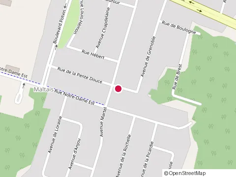 Location of Clinique d'Acupuncture Martine Lessard at 531 avenue Martel, Alma