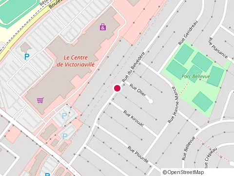 Location of Clinique d'Acupuncture-Bois at 19 Rue du Belvédère, Victoriaville