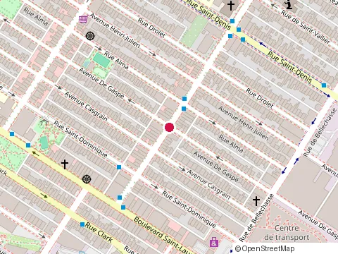 Location of Clinique d'Approche Behavioral at 175 Rue Beaubien E, Montréal