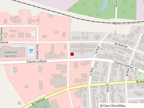 Location of Clinique d'Hygiène Dentaire du Nord at 1328 Chem. Sullivan, Val-d'Or