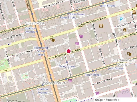 Location of Town Shoes at Po Box 306 Stn Adelaide  #306, Toronto