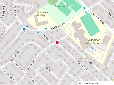 Location of Clinique d'Orthophonie Rosemère S.E.N.C. at 481 Chem. de la Grande-Côte, Rosemère