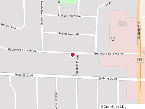 Location of Clinique d'Orthotherapie at 74 boulevard de la Mairie, Granby