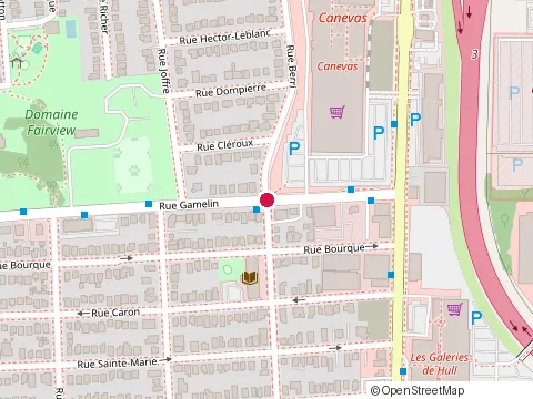 Location of Clinique de Denturologie André Philion Inc at 75 Rue Gamelin, Gatineau