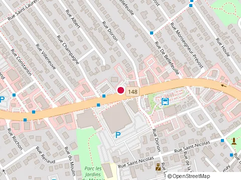 Location of Clinique de Deuturologie Magalie Hüpfer at 187 Arthur-Sauvé Blvd, Saint-Eustache