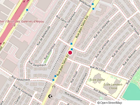 Location of Clinique de l'Oeil Asfour at 6136 Rue Jean-Talon E, Saint-Léonard