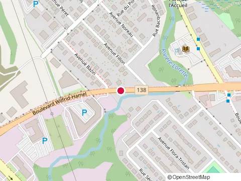 Location of Clinique de Médecine Podiatrique de Québec at 4350 Wilfrid-Hamel Blvd Est, Québec