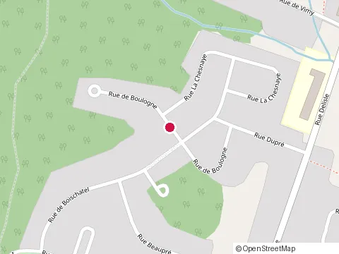 Location of Clinique de Medicine Hmpthq at 216 Rue de Boulogne, Chicoutimi