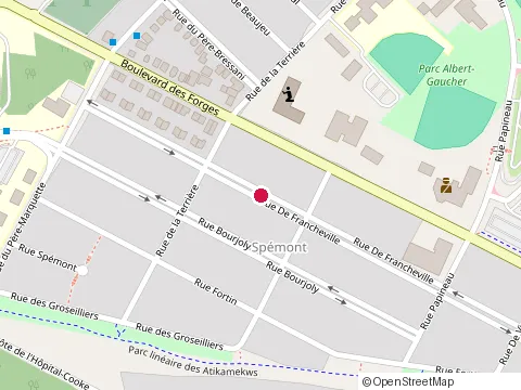 Location of Clinique de Pédiatrie de Trois-Rivières at Bd des Récollets B-101, Trois-Rivières