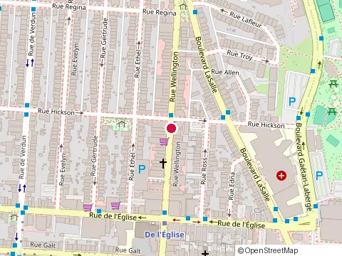 Location of Clinique de Physiatrie at 4080 Rue Wellington # 3, Verdun
