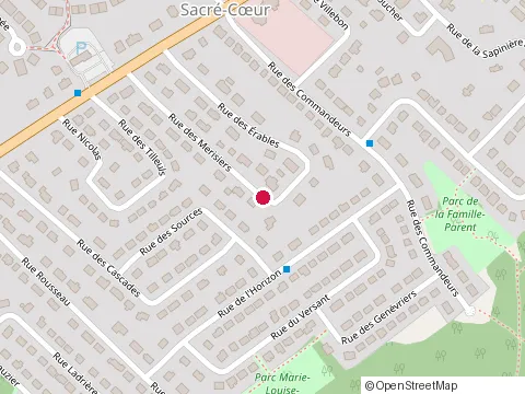 Location of Clinique de Physio Becca Scarratt at 193 Rue des Merisiers, Rimouski