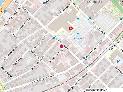 Location of Clinique de Physiothérapie de Rimouski at 176 avenue Rouleau, Rimouski
