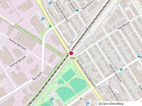 Location of Clinique de Podologie at 303 Pierre-Bertrand Blvd, Québec