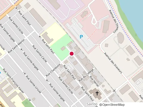 Location of Clinique de Readaptation at 750 Rue Hertel, Trois-Rivières