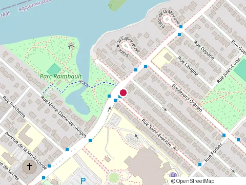 Emplacement de Clinique de Santé des Femmes au 5180 Boulevard Gouin O, Montréal