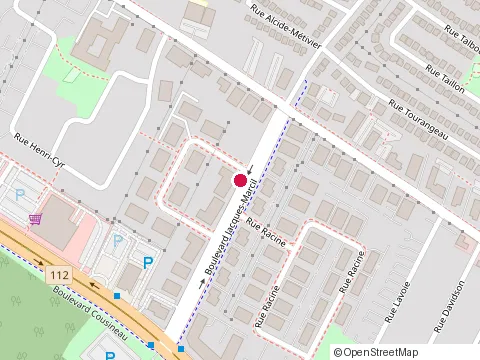 Location of Clinique de Sante l'Oasis at 1697 boulevard Jacques-Marcil, Saint-Hubert