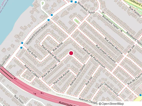 Location of Clinique de Sante Tai-E at 3293 place de Chazel, Montréal
