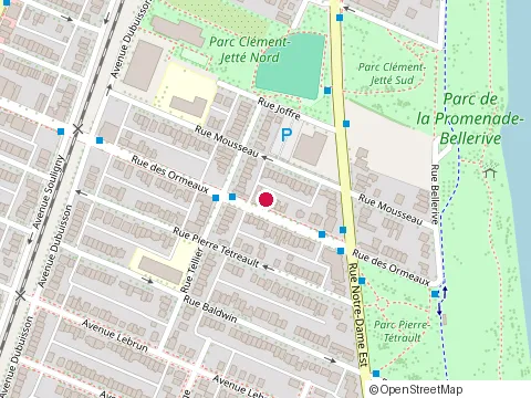 Location of Clinique de Soins Lindeva at 629 Rue des Ormeaux, Montréal