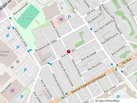 Location of Clinique Dentaire Allen & Associés Inc. at 63 Rue Boisclerc, Québec