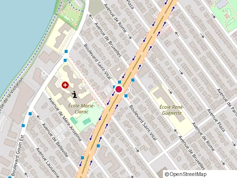 Location of Clinique Dentaire Anouk Perreault at 3663 Boulevard Henri-Bourassa E, Montréal-Nord