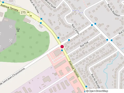 Location of Clinique Dentaire Bélanger at 730 Avenue Taniata, Lévis