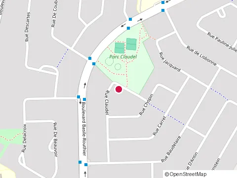 Location of Clinique Dentaire Claudel at 985 Rue Claudel, Repentigny