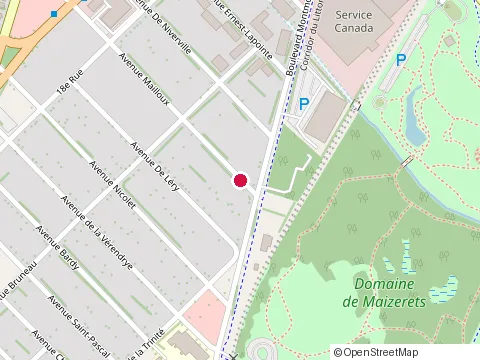 Location of Clinique Dentaire Denis Monier at 1900 Avenue Mailloux, Québec