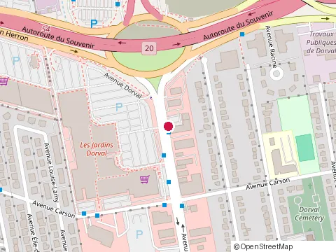 Location of Clinique Dentaire Dorval at 319 avenue Dorval, Dorval