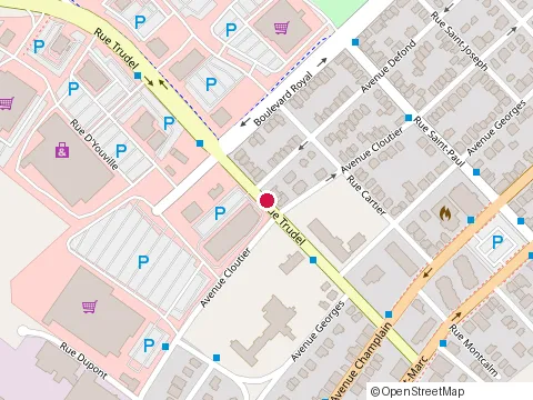 Location of Clinique Dentaire Luc Farrier at 1265 Rue Trudel, Shawinigan