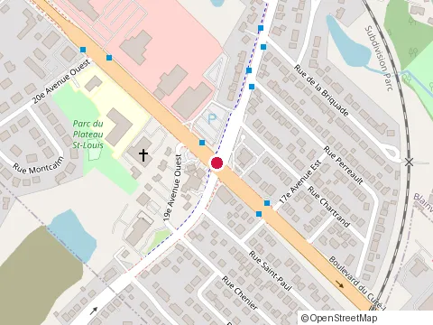 Location of Clinique Dentaire Lumident-Dentiste Blainville at 395 Bd Curé-Labelle, Blainville