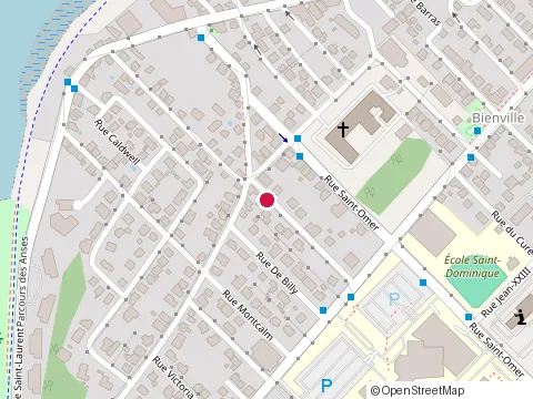 Location of Clinique Dentaire Samuel Beaudoin at 17 Rue Cauchy, Lévis