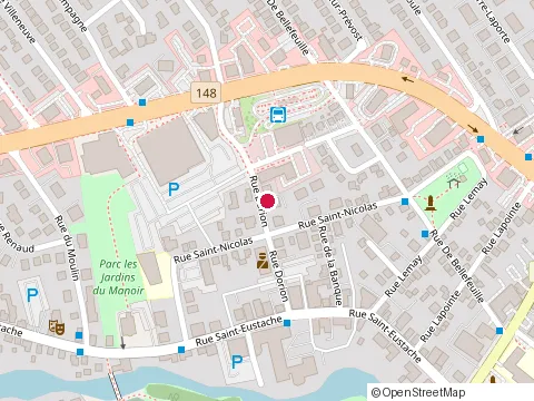 Location of Clinique Dentaire Sylvie Leroux at 159 Rue Dorion, Saint-Eustache