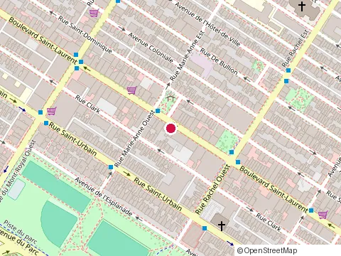 Location of Clinique Dentaire Trang at 4289 boulevard Saint-Laurent, Montréal