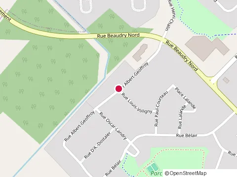 Location of Clinique Die Te Ticas at 1334 Rue Albert-Geoffroy, Joliette