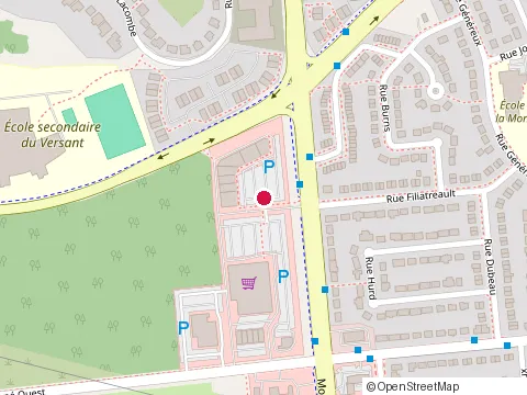 Location of Clinique du Dr Jean-Serge Lalonde at 455 Mnt Paiement, Gatineau